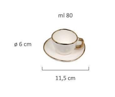 dimensioni set tazze caffè