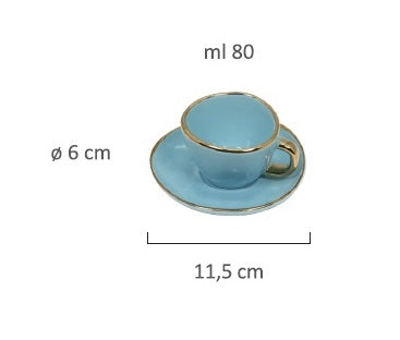 dimensioni set tazze caffè