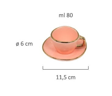 dimensioni set tazze caffè