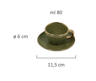 dimensioni set tazze caffè