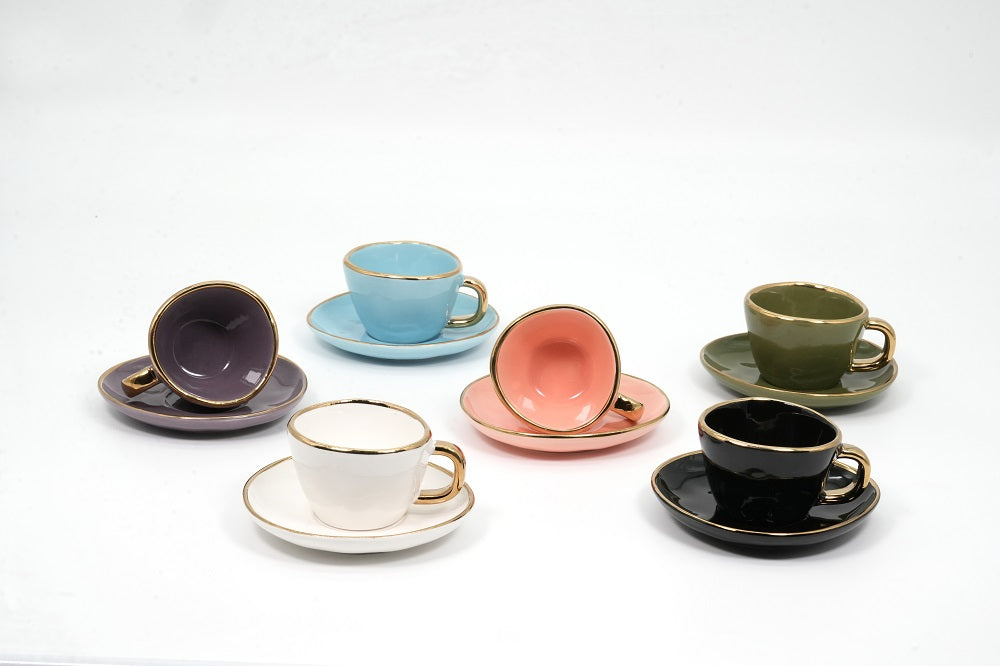 set tazzine colorate