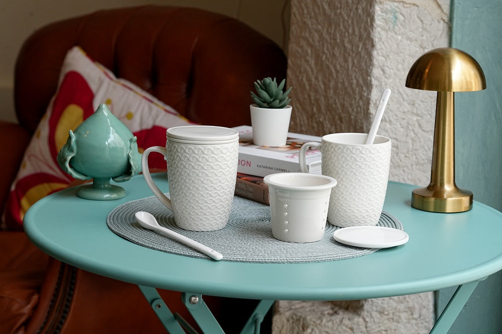 tisaniera con filtro