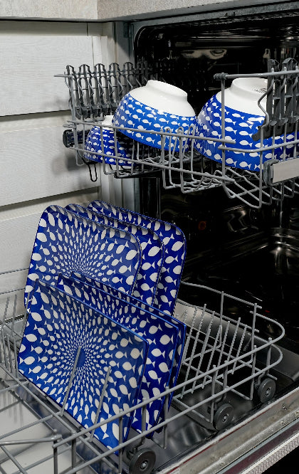 Reactive Fish Vassoio rettangolare 31.5 x 23 cm (set 3 pezzi)