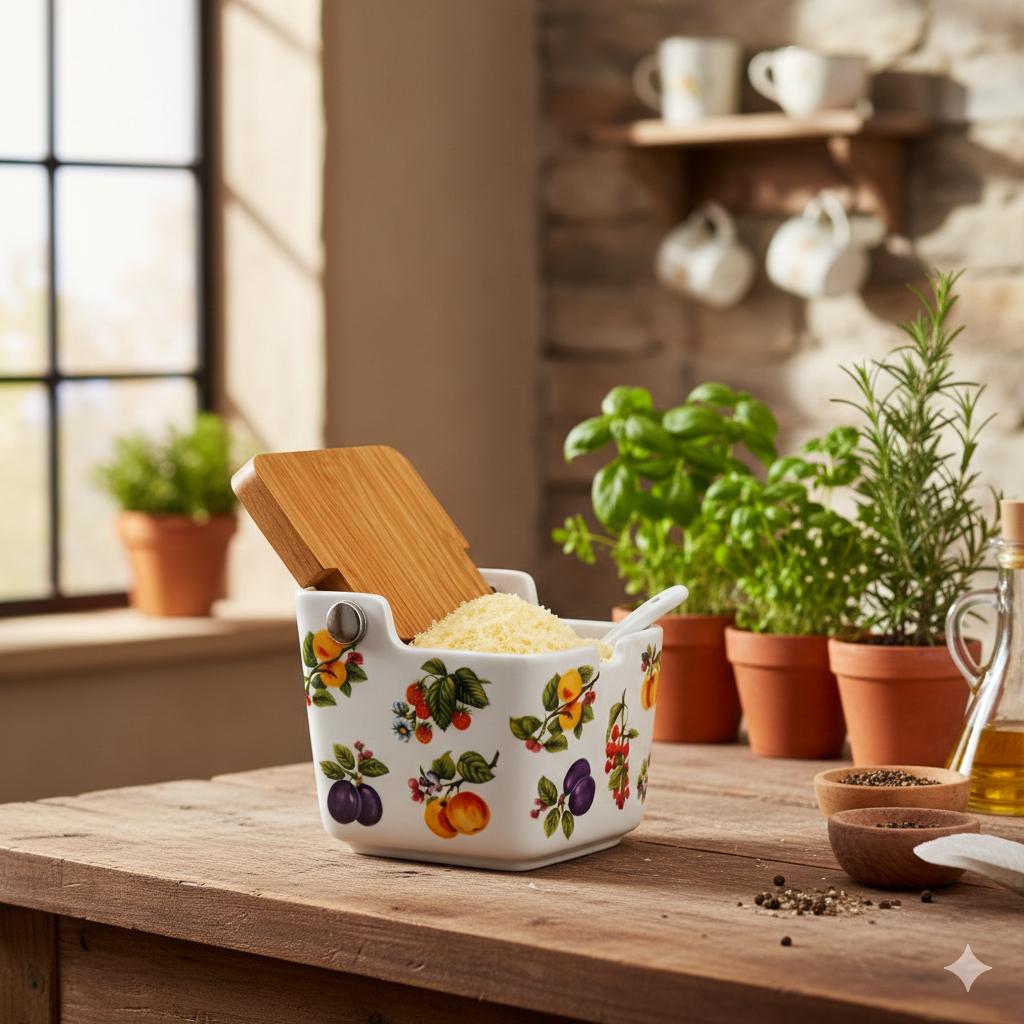 Contenitore multiuso in porcellana