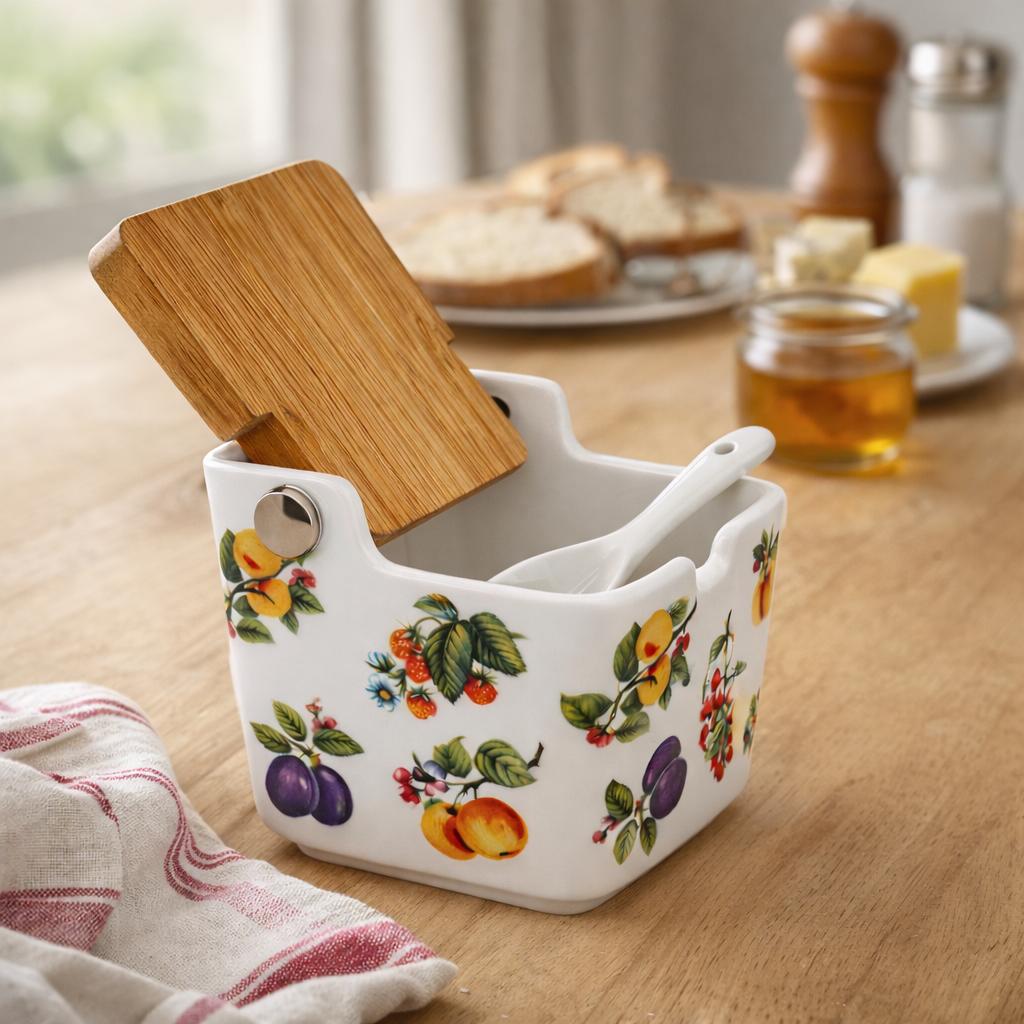 Contenitore multiuso in porcellana