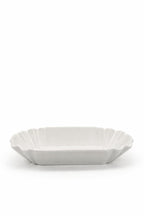 Set 4 Ciotole Rettangolari 19x11 cm in Porcellana Bianca – Ciotoline per Contorni, Aperitivo e Antipasti – Lavastoviglie e Microonde