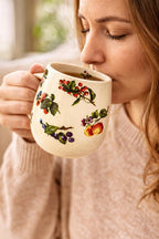 Set 4 Tazze Mug 300 ml in Porcellana Decorata