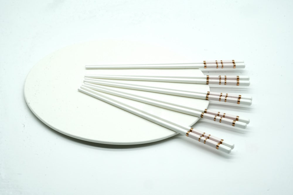 bacchette orientali in porcellana