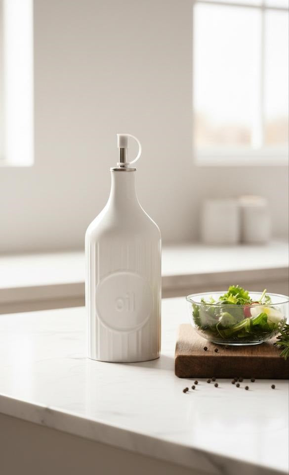 Oliera in Porcellana Bianca 500 ml