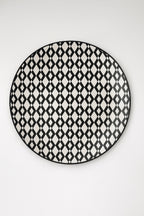 Set 4 Piatti Piani  in Porcellana Decorata – 27x2,5 cm