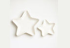 Set Piatti Natalizi a Forma di Stella – Porcellana 25×25x3,5 cm / 18×18x2 cm