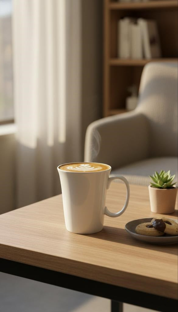 Set 4 Mug in Porcellana 300 ml