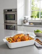 Teglia da Forno in Porcellana 33 x 21 cm