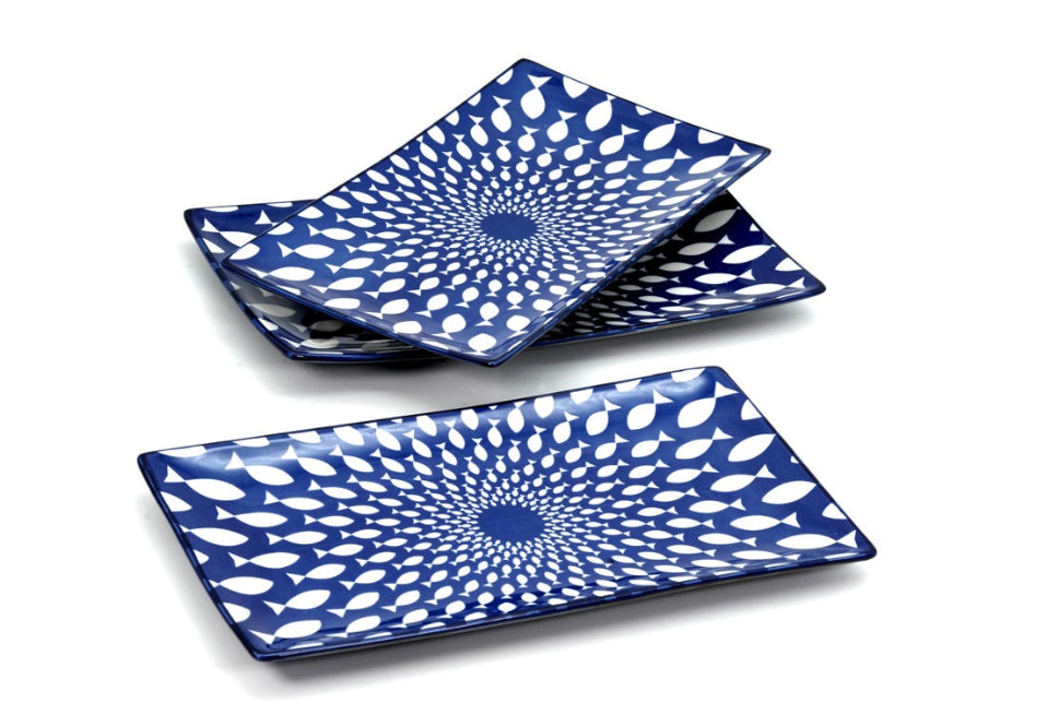 vassoio porcellana colorato