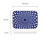 vassoio porcellana colorato